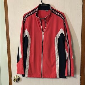 Women’s 1X Pink and Navy Track Suit